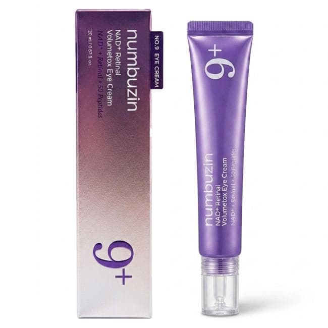 کرم دور چشم رتینال و NAD+ نامبوزین شماره ۹ حجم ۲۰ میل | Numbuzin No.9 NAD+ Retinal Volumetox Eye Cream