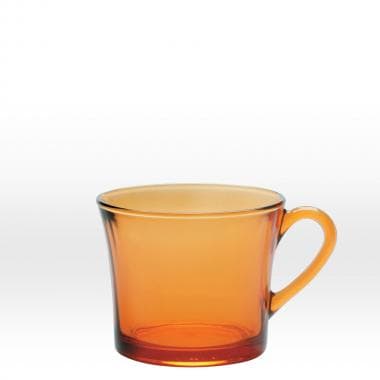 فنجان و نعلبکی عسلی دورالکس DURALEX AMBER — تصویر ۴