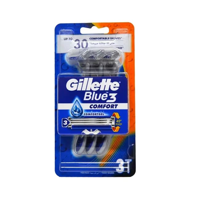 خودتراش 3 لبه Blue 3 Comfort ژیلت 3 عددی