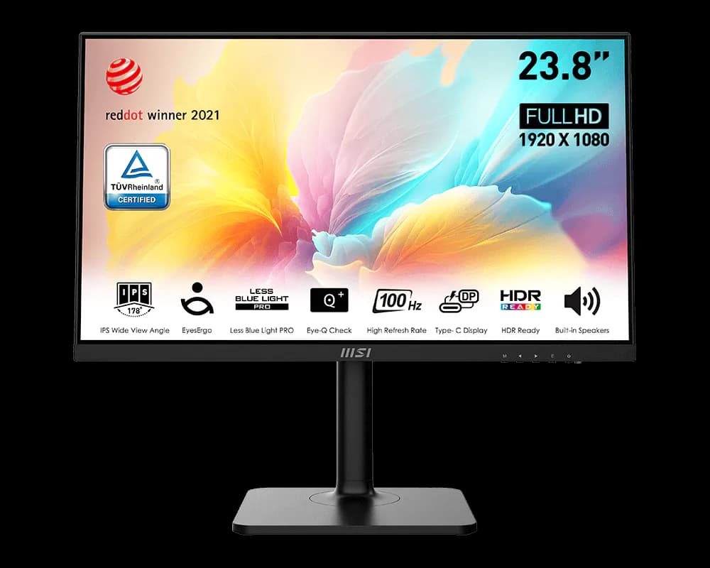مانیتور ام اس آی 24 اینچ LED MSI MODERN MD2412P 24inc 100Hz IPS