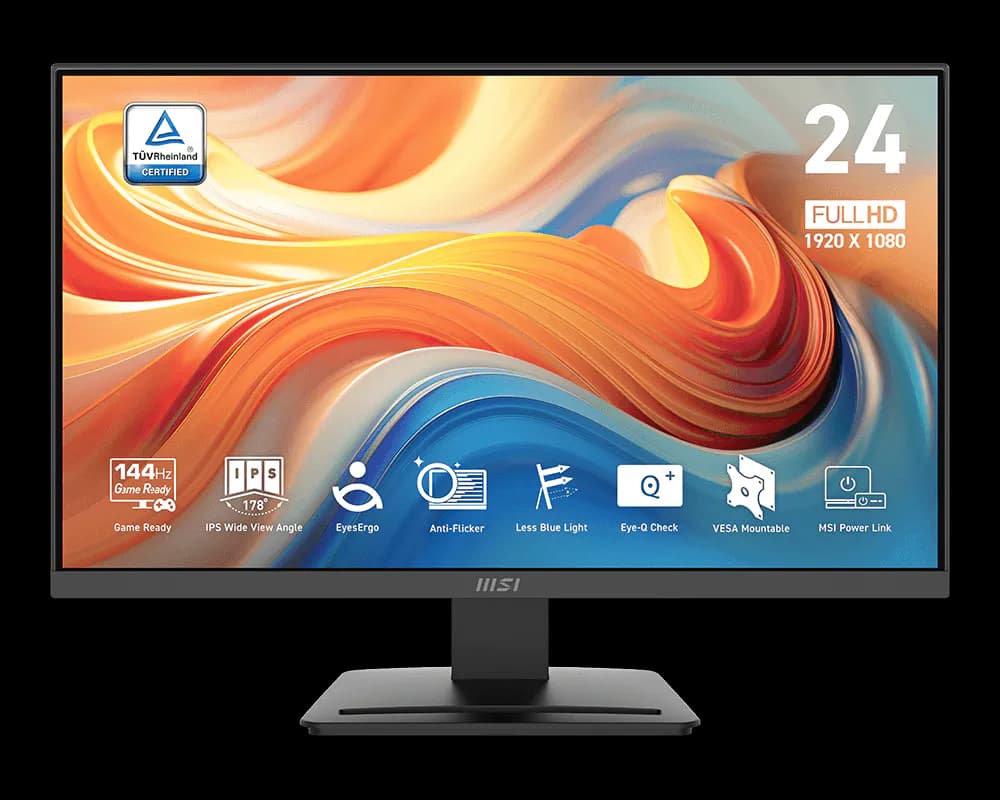 مانیتور ام اس آی 24 اینچ LED MSI PRO MP243L E14 24inc 144Hz IPS