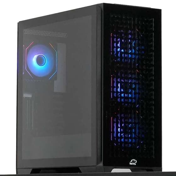 کیس کامپیوتر تسکو مدل GC4511 Dragon’s Breath ARGB مشکی