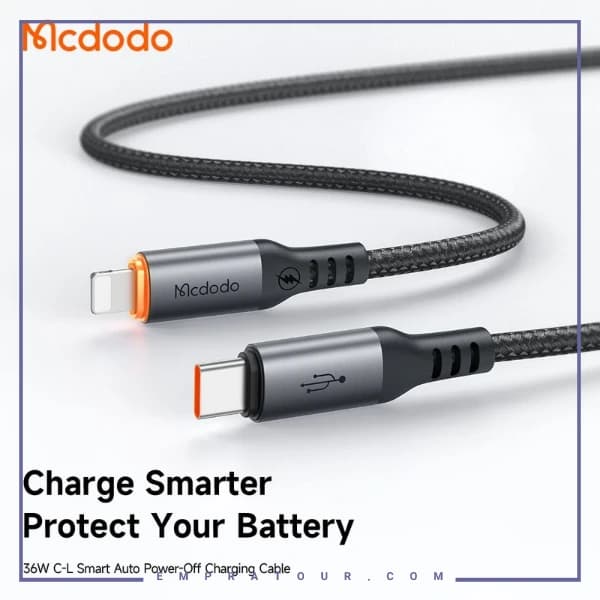 کابل شارژ USB-C به Lightning مک دودو Mcdodo CA-087 — تصویر ۷