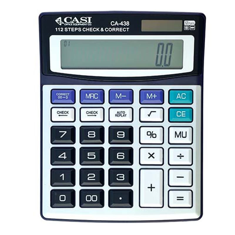 ماشین حساب کاسی مدل CA-438