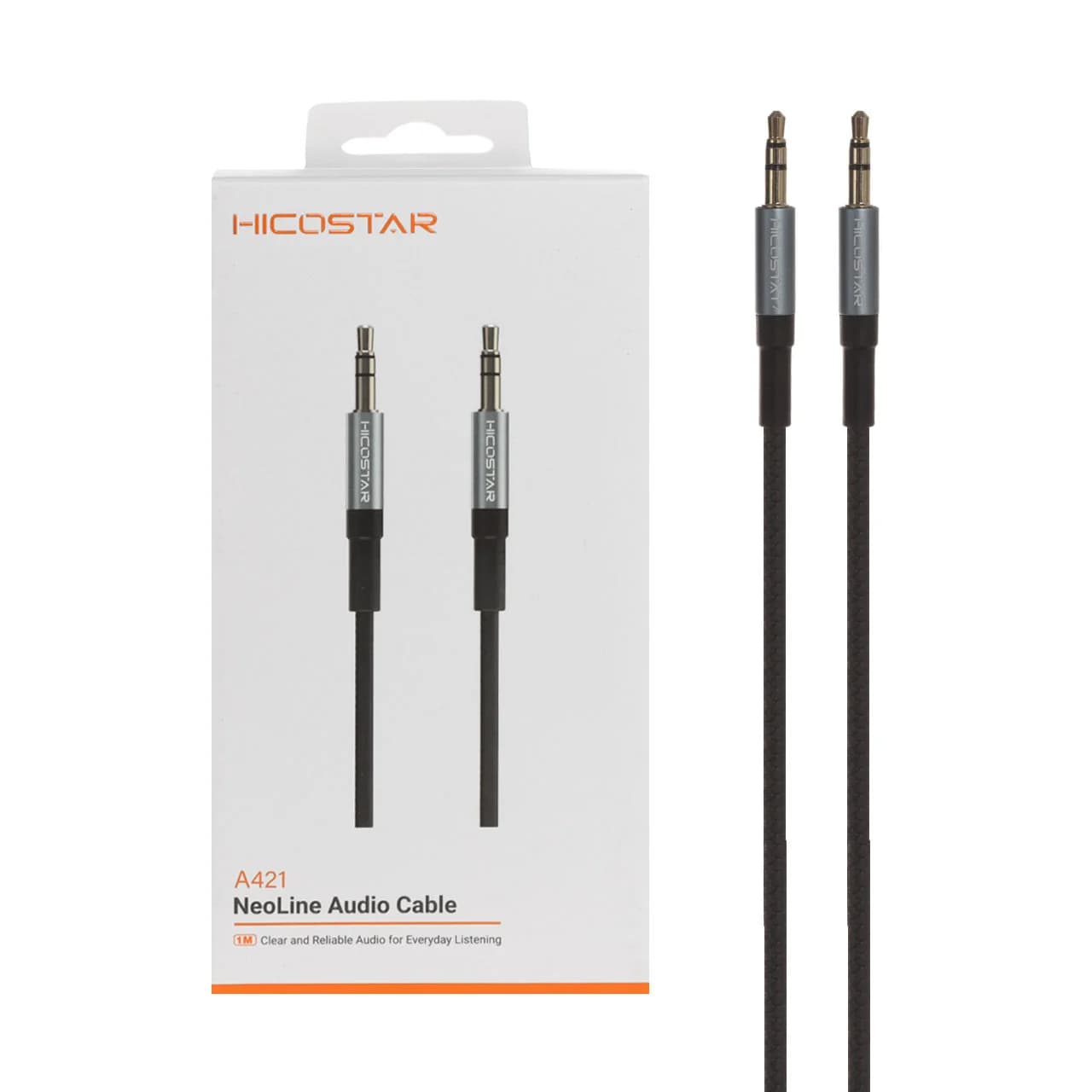 کابل صدا Hicostar AUX مدل A421 – مشکی