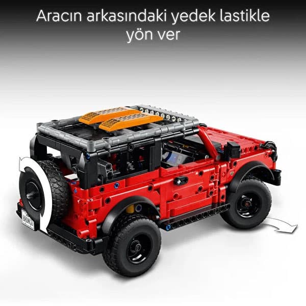 لگو تکنیک مدل Ford Bronco SUV کد 42213 — تصویر ۸