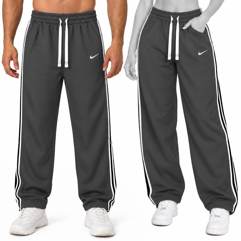 شلوار بگ اسپرت نایک مدل Dri Fit-1060 طوسی تیره
