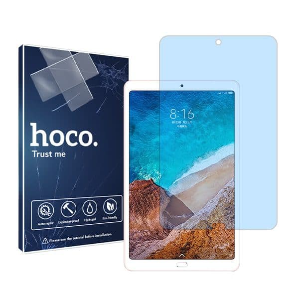گلس تبلت شیائومی Mi Pad 4 Plus مدل نانو هیدروژل آنتی بلو برند هوکو — تصویر ۸