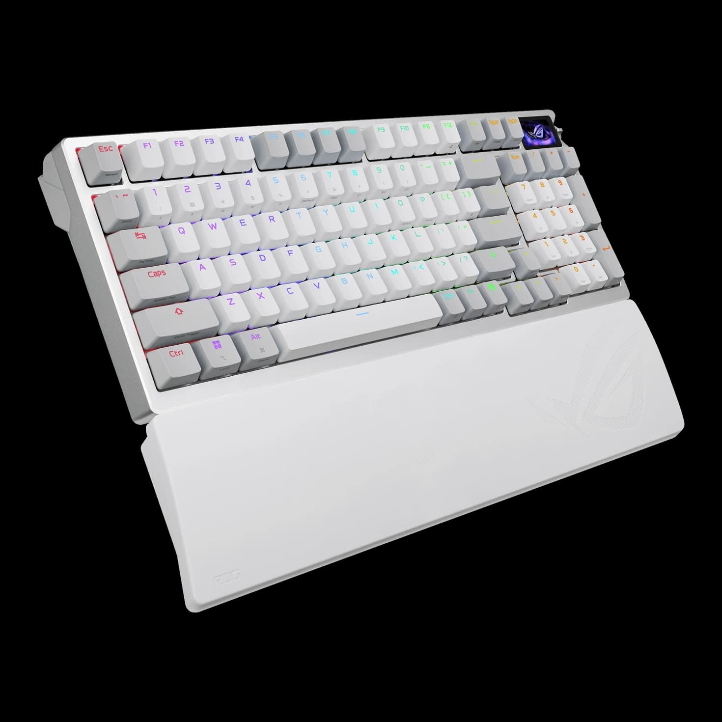 کیبورد گیمینگ بیسیم ایسوس M901 ROG AZOTH 96 HE/WHT/HFXV2/AR/ABS — تصویر ۲