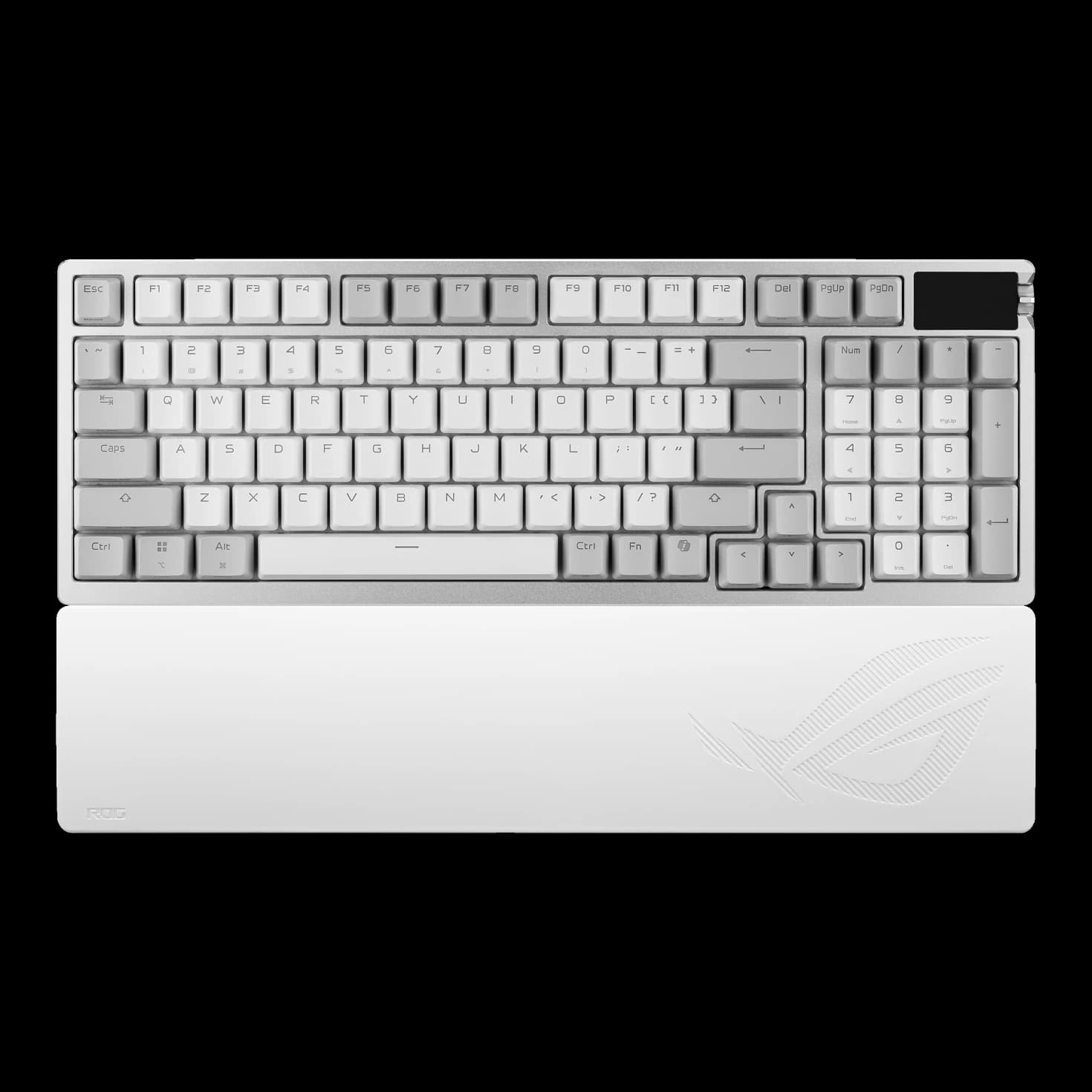 کیبورد گیمینگ بیسیم ایسوس M901 ROG AZOTH 96 HE/WHT/HFXV2/AR/ABS — تصویر ۷