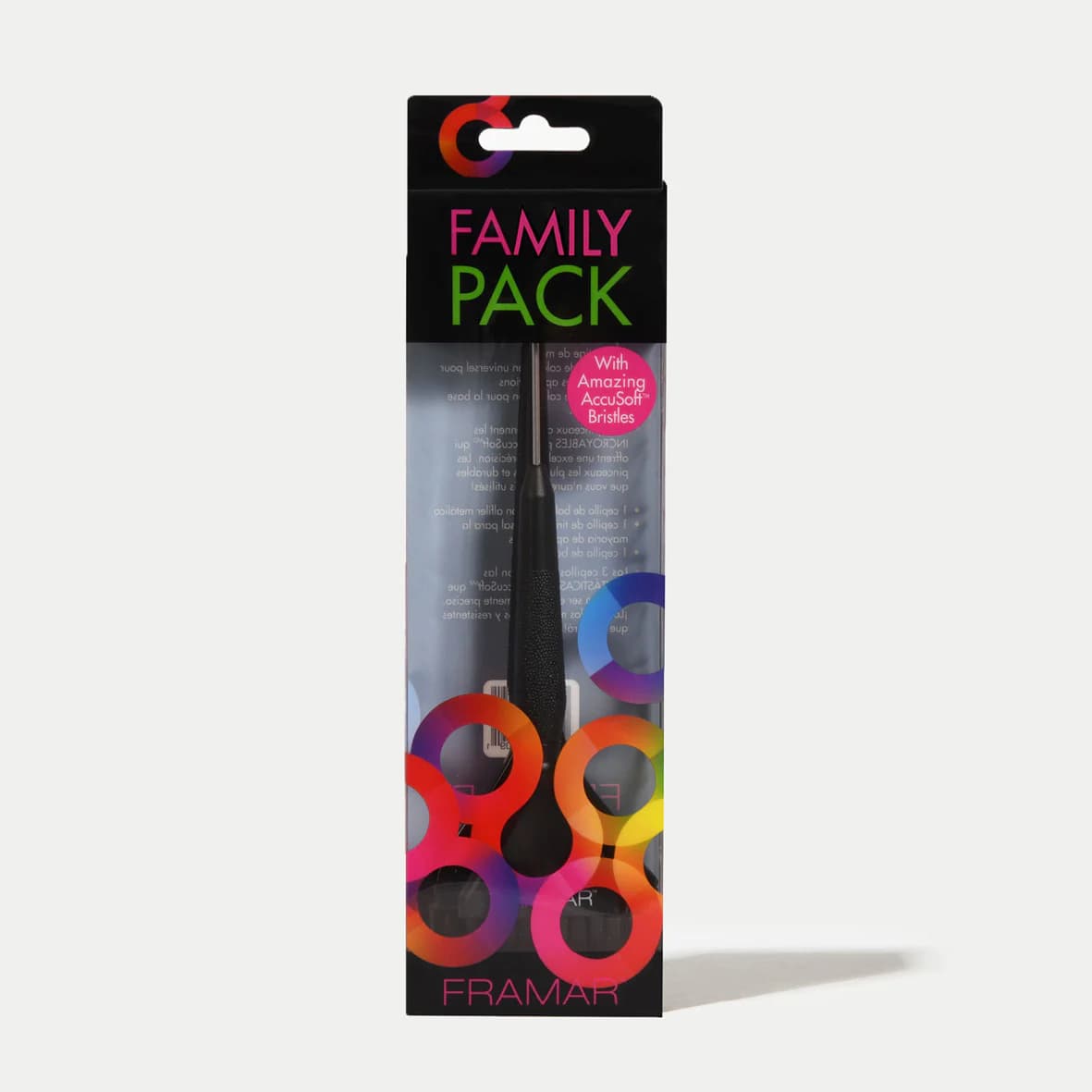 ست برس خانواده سه عددی فرامار مدل family pack — تصویر ۲