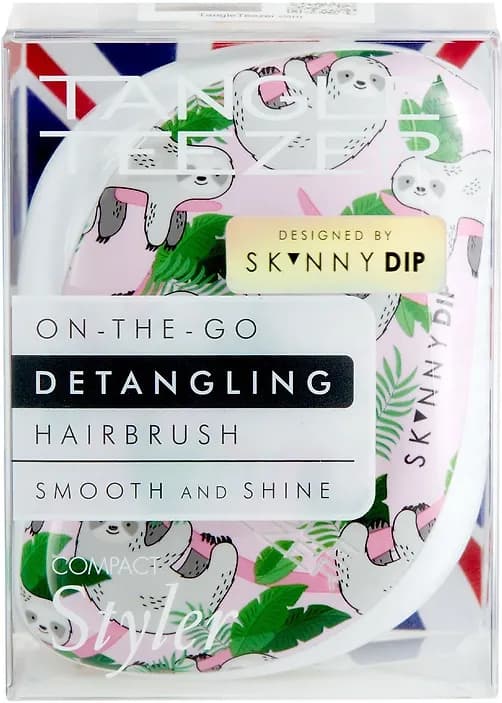 برس گره گشا تنگل تیزر کد532 Tangle Teezer Compact Skinny Dip So Slow — تصویر ۲