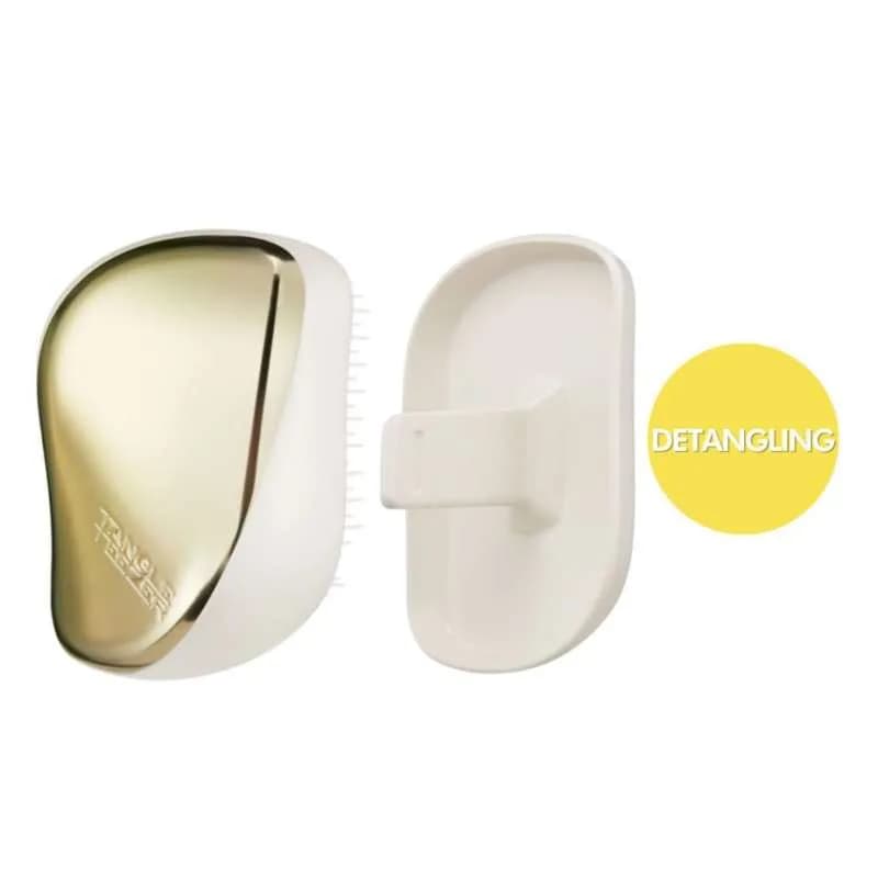 برس تنگل تیزر گره گشا کد078 کامپکت استایلر Tangle Teezer Compact Styler Cyber Gold — تصویر ۲