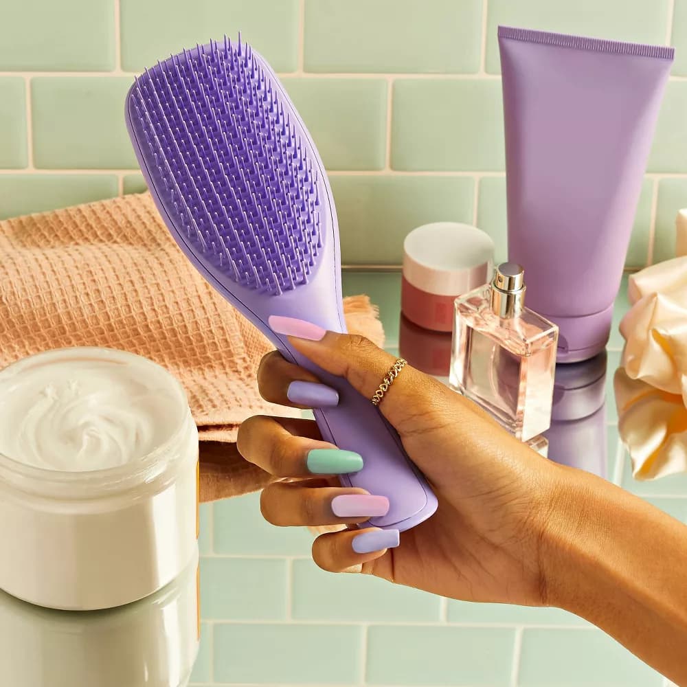 برس تنگل تیزر موی فر کد 4343 رنگ لیلاک Tangle Teezer Naturally Curly — تصویر ۴