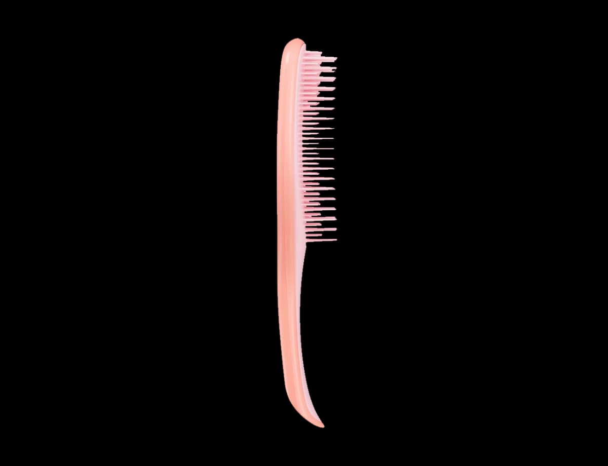 برس تنگل تیزر موی فر و مجعد رنگ صورتی انبه ای0545 tangle teezer Naturally Curly 3c to 4c — تصویر ۳