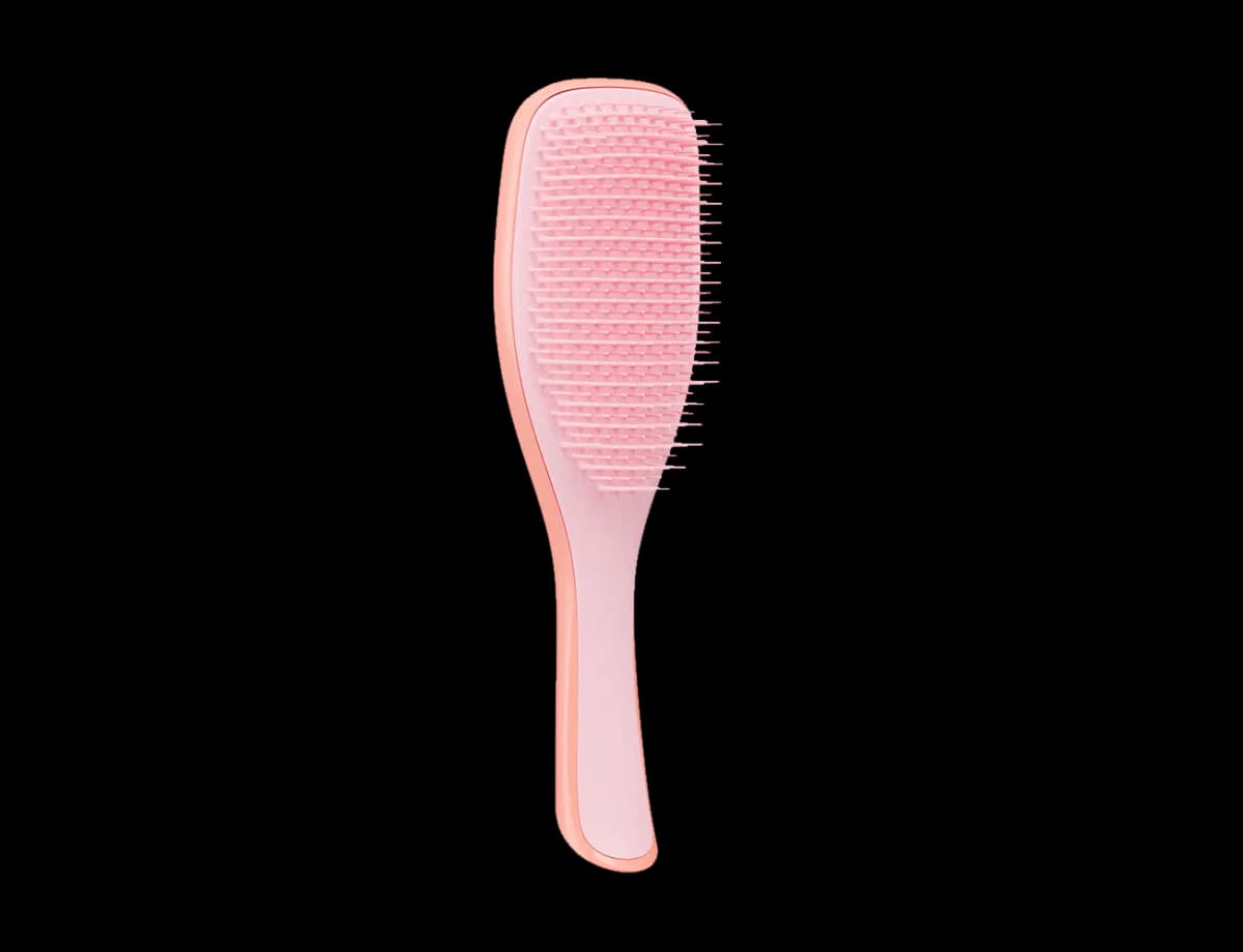 برس تنگل تیزر موی فر و مجعد رنگ صورتی انبه ای0545 tangle teezer Naturally Curly 3c to 4c