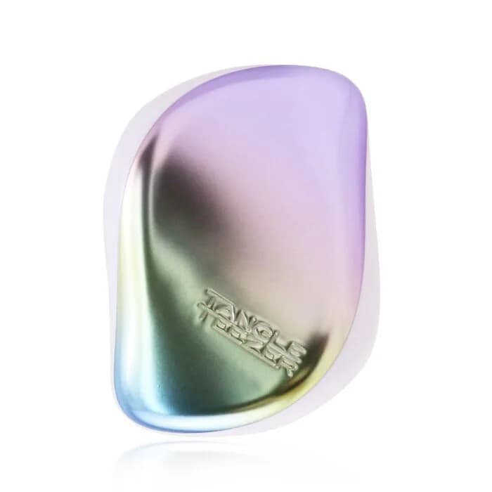 برس تنگل تیزر کامپکت استایلر بدنه سبز کرومی Tangle Teezer Compact Styler — تصویر ۳