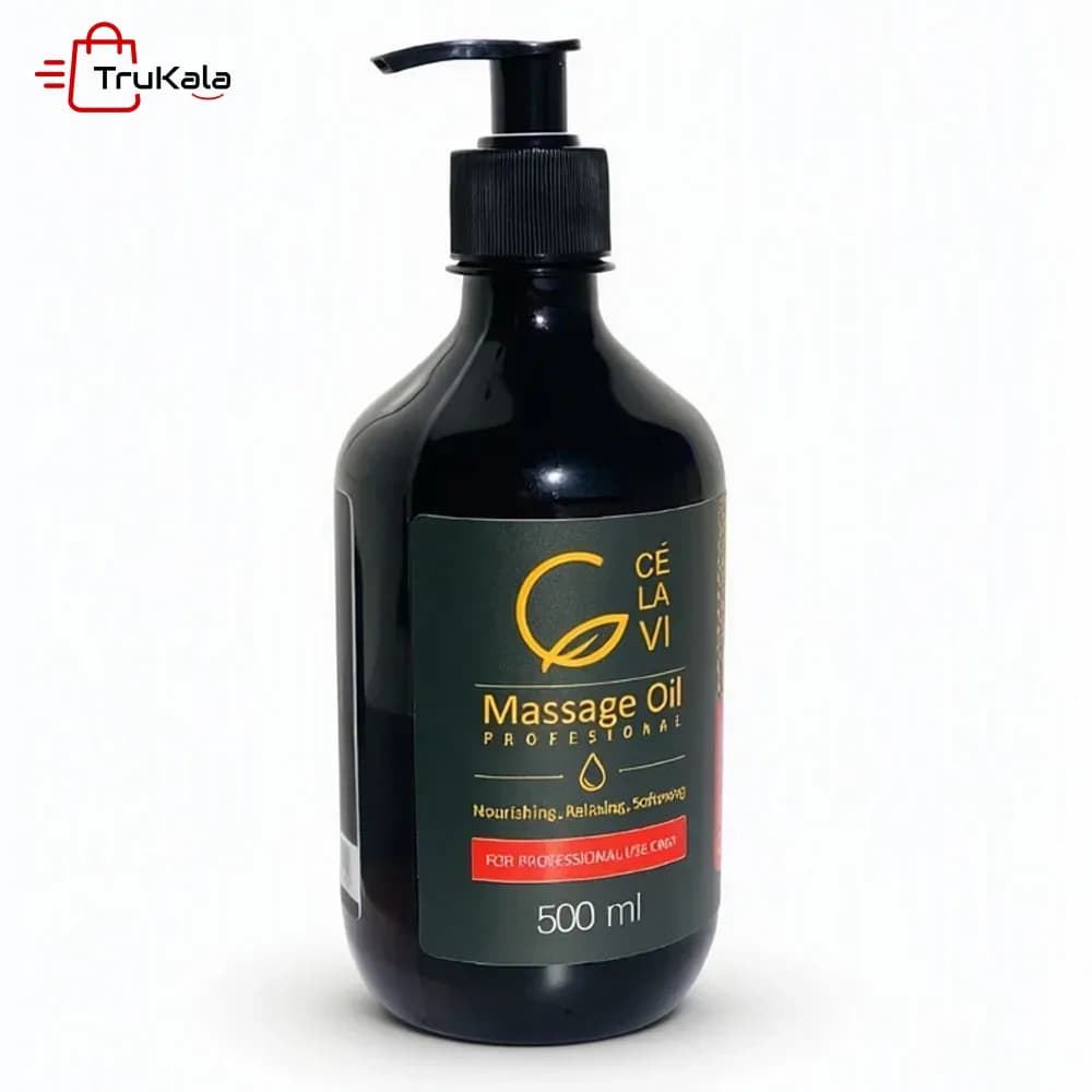روغن ماساژ صورت و بدن سلاوی 500 میل
