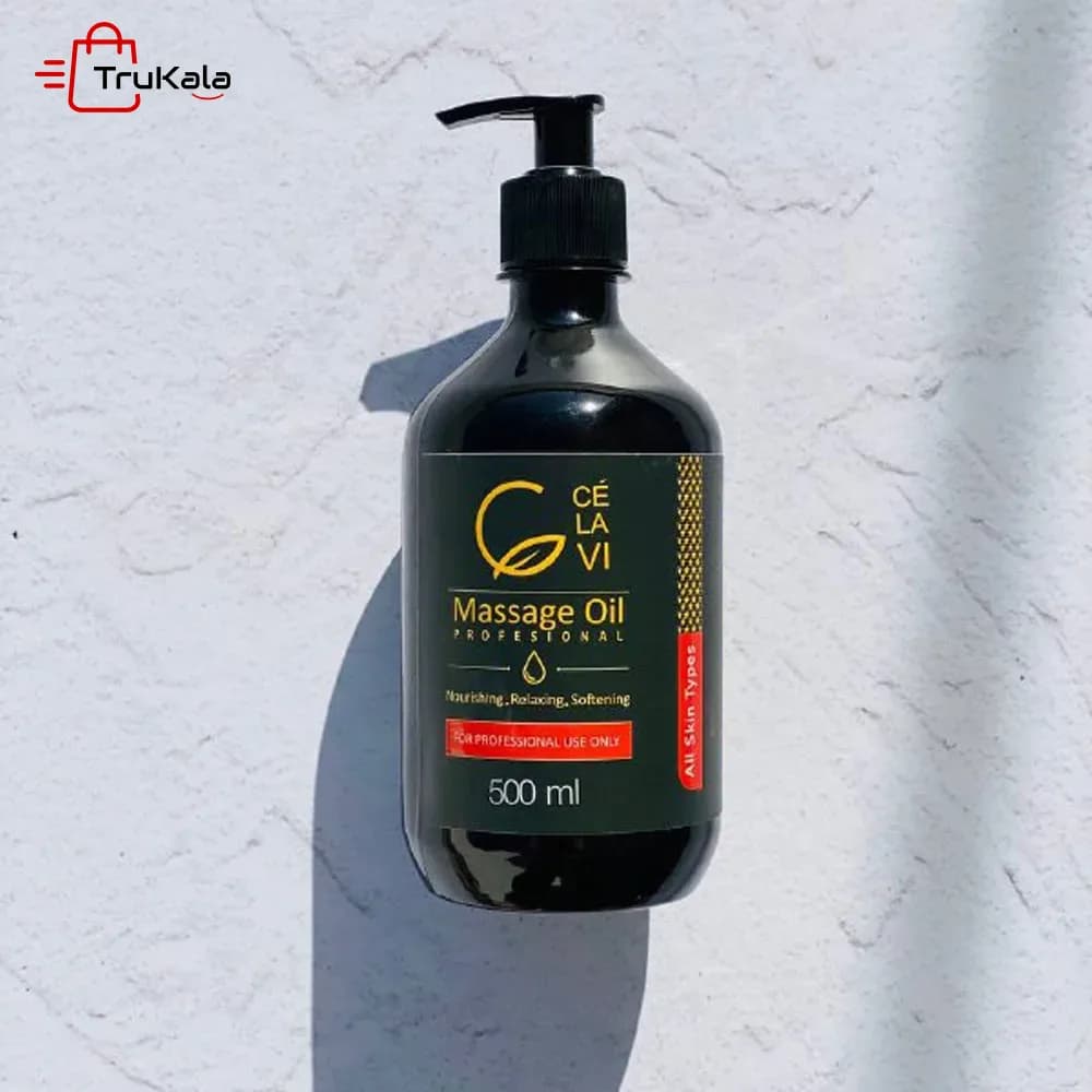 روغن ماساژ صورت و بدن سلاوی 500 میل — تصویر ۲