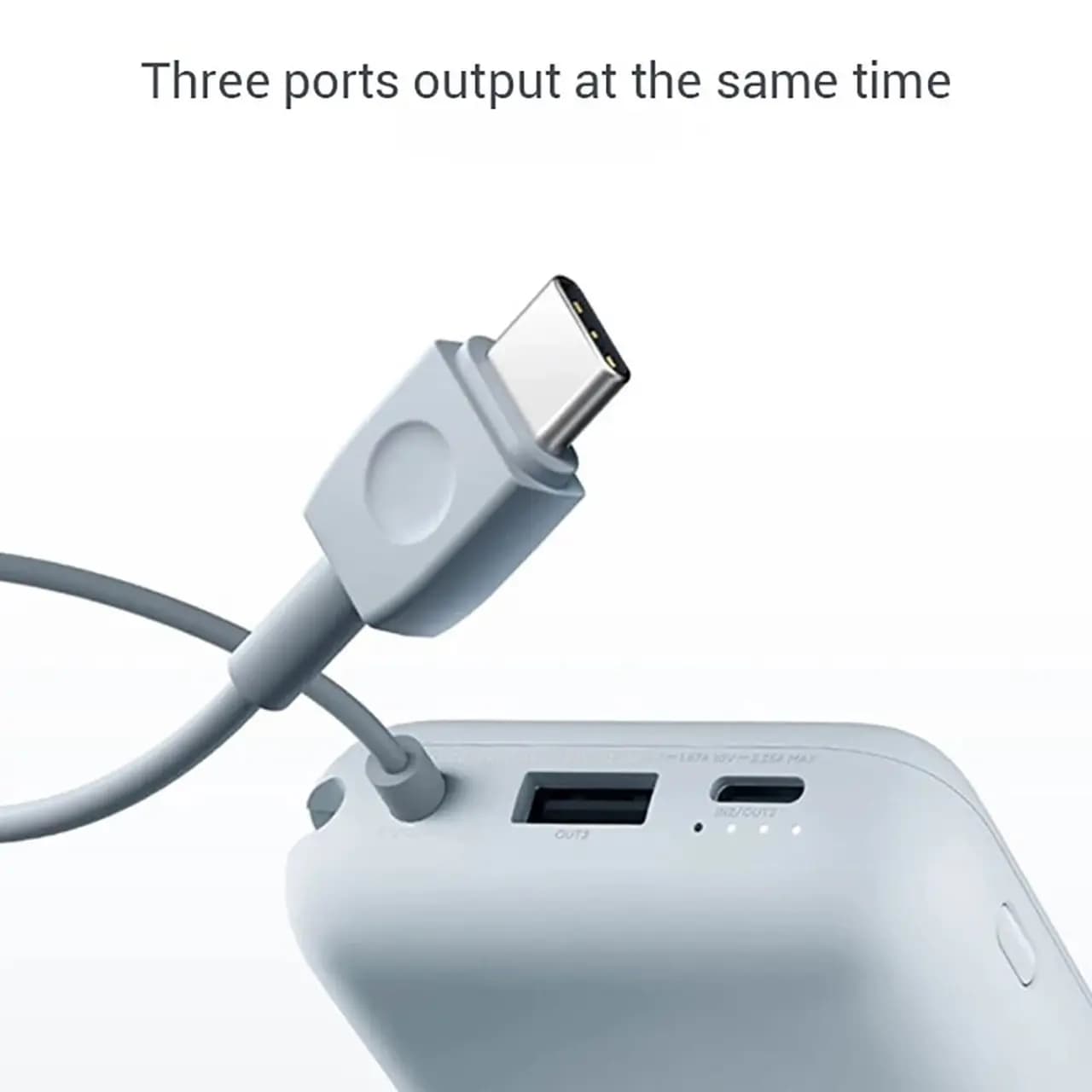 پاوربانک فست شارژ Xiaomi 22.5W 10000mAh مدل P15ZM – کرم – اصلی (گارانتی 18 ماهه شرکتی) — تصویر ۹
