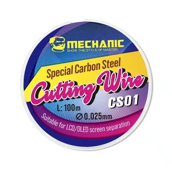 سیم جداکننده گلس مکانیک مدل MECHANIC CS01 0.025mm/100 m