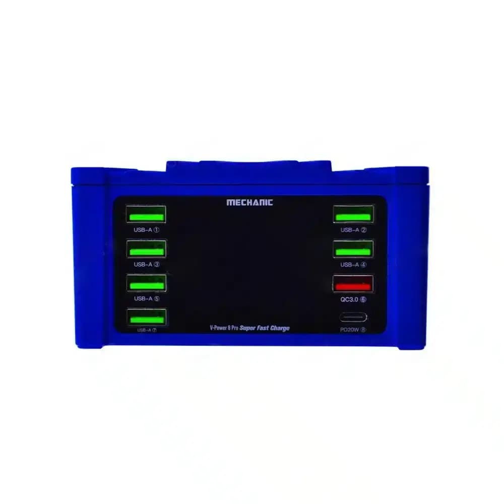 مولتی شارژر و تستر باتری مکانیک مدل MECHANIC V-POWER 8 PRO