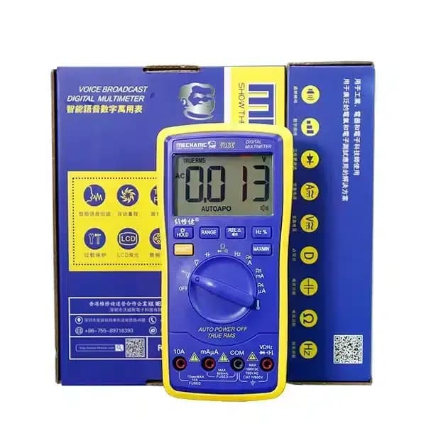 مولتی متر دیجیتال مکانیک مدل MECHANIC V96C — تصویر ۳