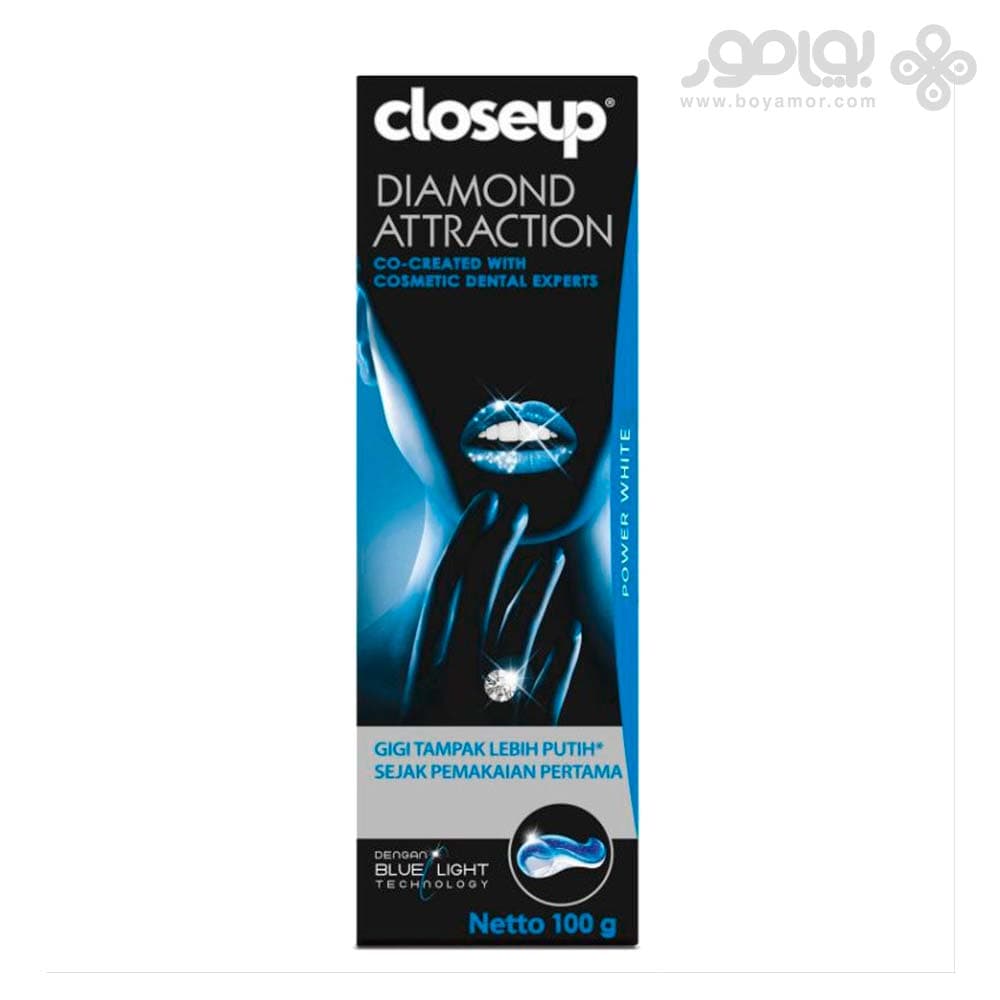 خمیر دندان کلوز آپ مدل DIAMOND ATTRACTION وزن 100 گرم — تصویر ۲