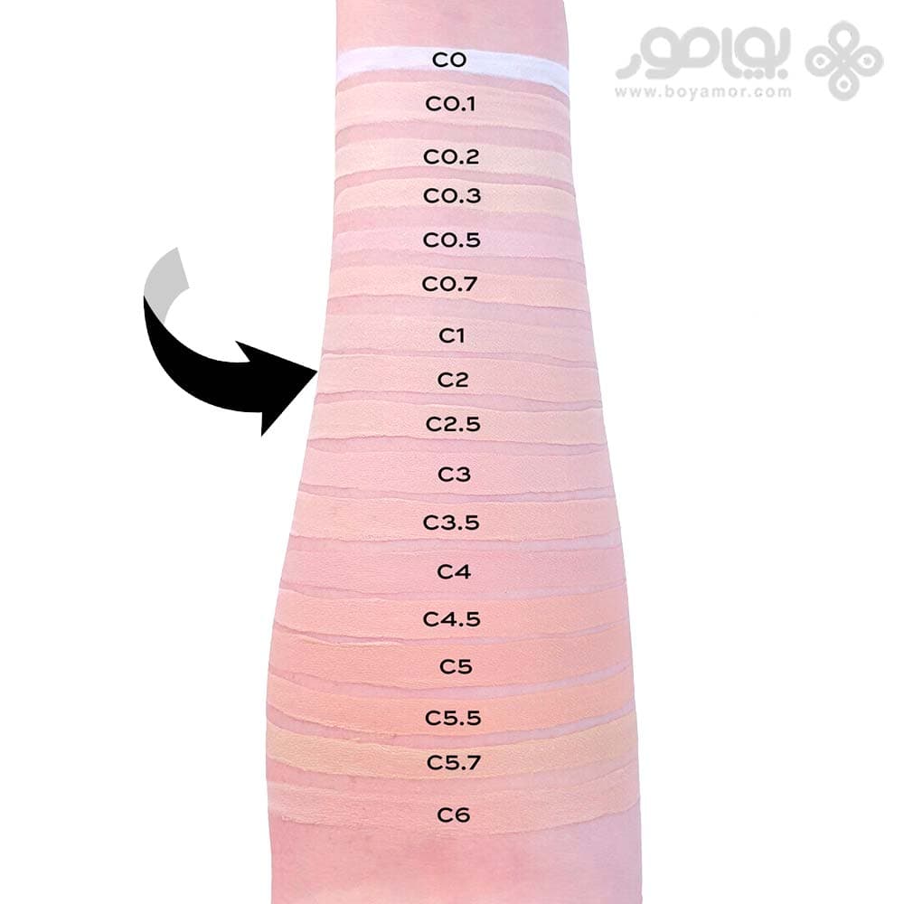 کانسیلر رولوشن مدل CONCEAL & DEFINE شماره C2 — تصویر ۳