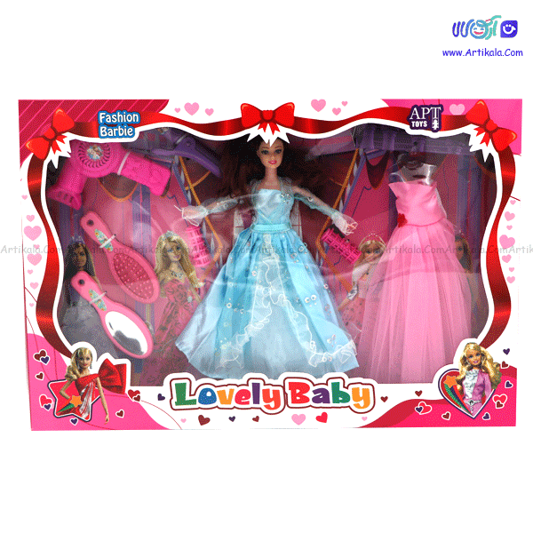 عروسک باربی APT toys کد 89 — تصویر ۲