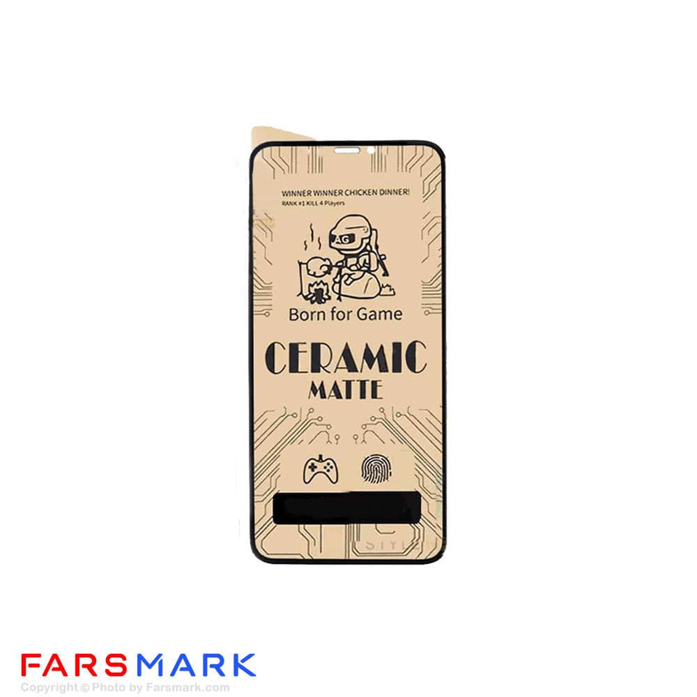 گلس سرامیکی مات گوشی آیفون Apple iPhone 12 Pro — تصویر ۲