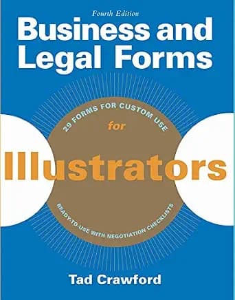و دانلود نسخه کامل کتاب زبان اصلی Business and Legal Forms for Illustrators PDF | دانلود کتاب خارجی