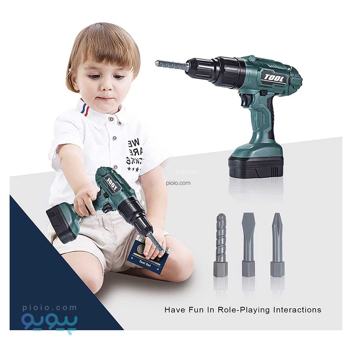 دریل اسباب بازی آیتم T113 عمده و کارتنی — تصویر ۷