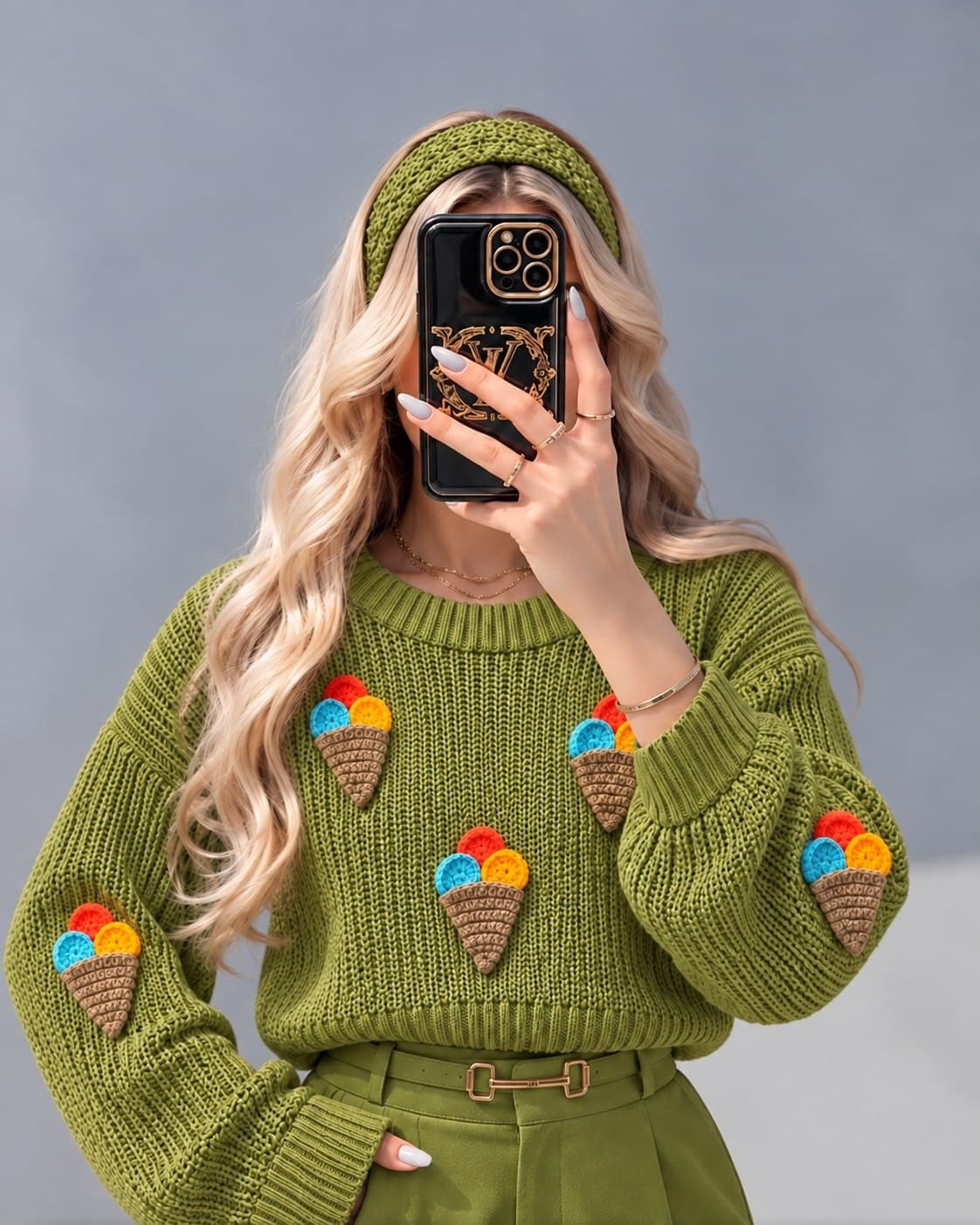 کراپ بافت وارداتی طرح بستنی — تصویر ۴