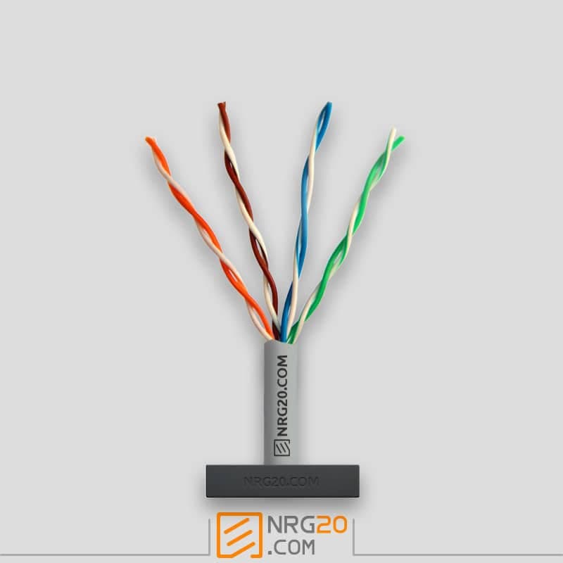کابل مخابراتی 4 زوج 0.6 هوایی سیم و کابل مشهد (متری)