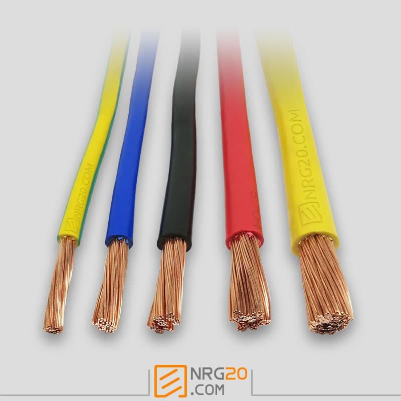 سیم افشان 4*1 سیم و کابل مشهد (حلقه 100 متری)