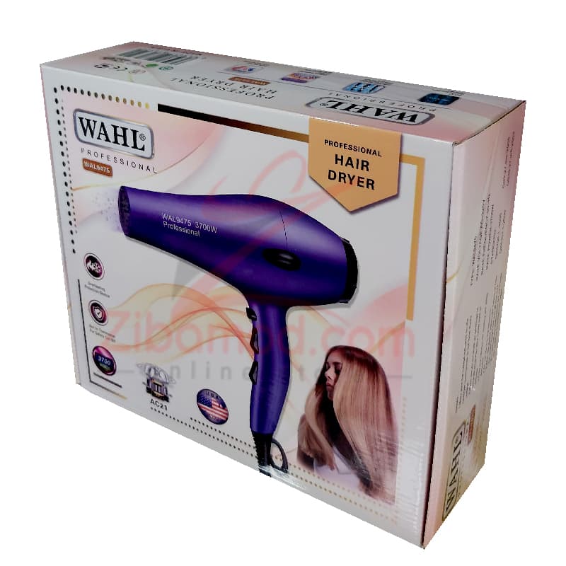 سشوار حرفه ای وال WAHL مدل WAL-9475 قدرت 3700 وات — تصویر ۲