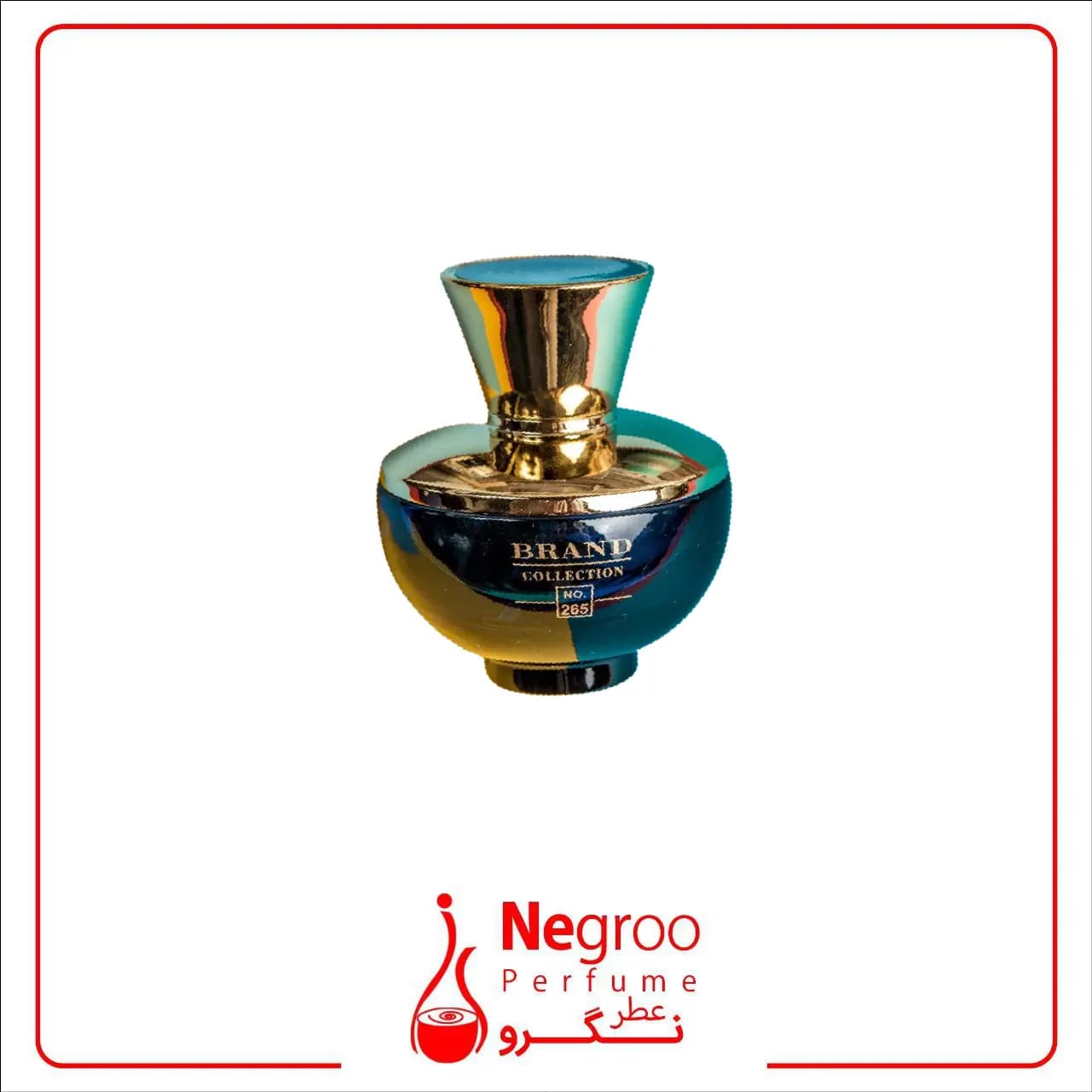 عطر ادکلن زنانه ورساچه دیلان بلو برند کالکشن کد 265 — تصویر ۳