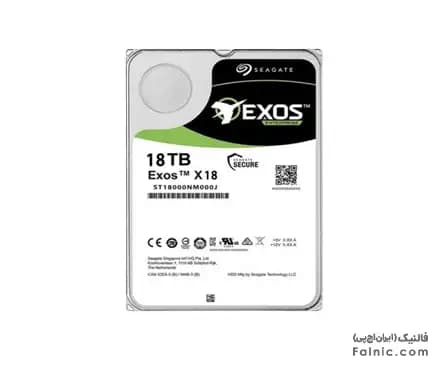 Seagate 18TB Exos Enterprise 7.2k SATA 6Gbps HDD (ST18000NM000J)