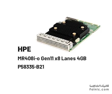 رید کنترلر HPE MR408i-o Gen11 x8 Lanes 4GB