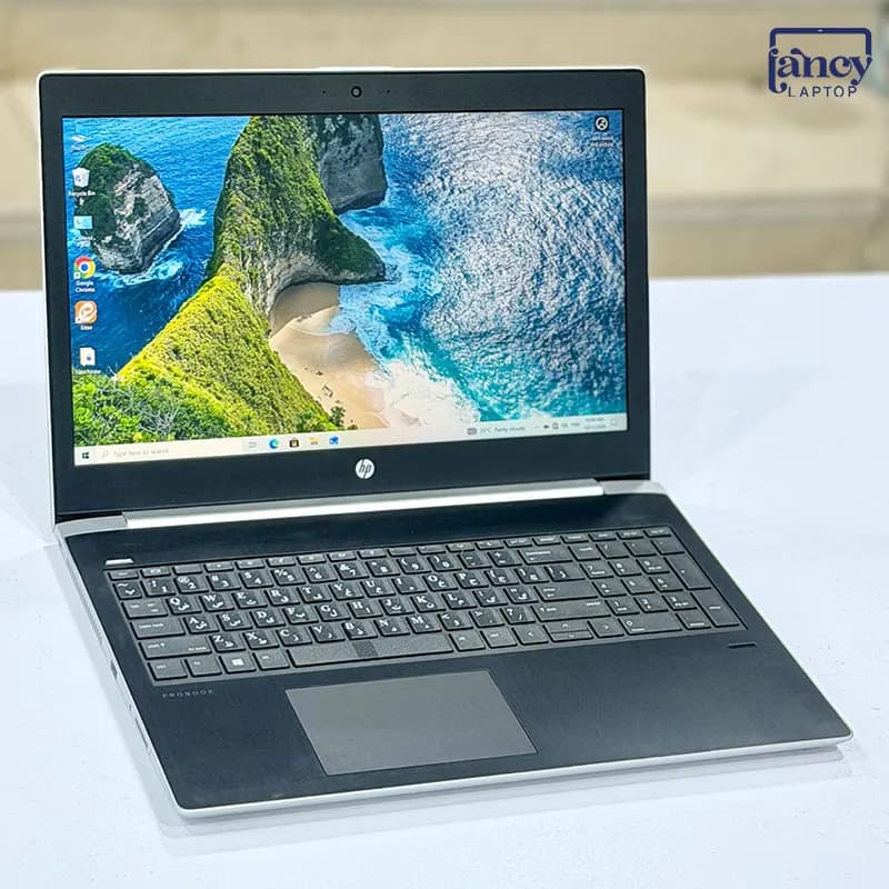 لپ تاپ اپن باکس 15.6 اینچی اچ پی ProBook 15 AMD A9-9240P 8GB DDR4 256GB M.2 SSD AMD Radeon Graphics Full HD — تصویر ۷