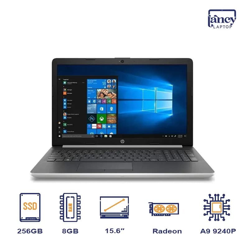 لپ تاپ اپن باکس 15.6 اینچی اچ پی ProBook 15 AMD A9-9240P 8GB DDR4 256GB M.2 SSD AMD Radeon Graphics Full HD