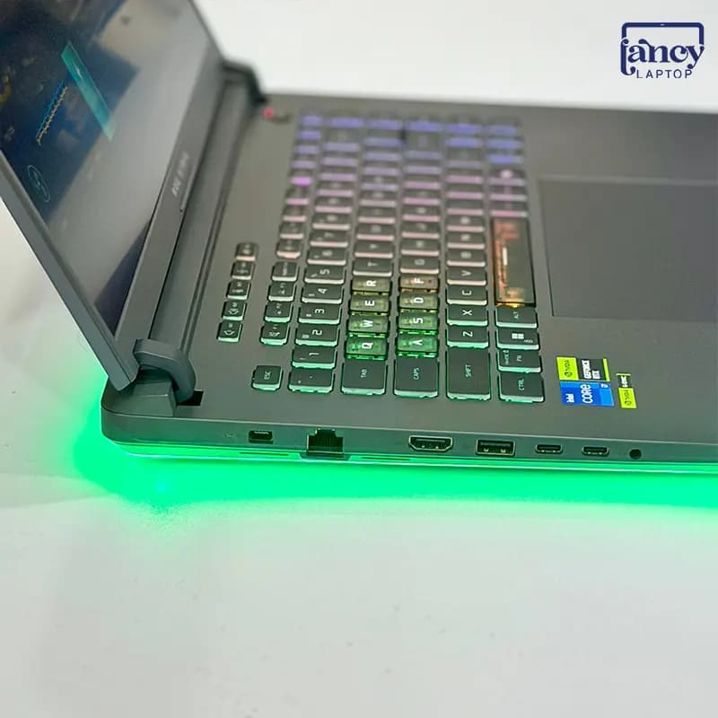 لپ تاپ استوک 16 اینچی ایسوس ROG G615JMR Core i7-14650HX 16GB DDR5 1TB NVMe SSD NVIDIA GeForce RTX 5060 8GB GDDR7 2K — تصویر ۸