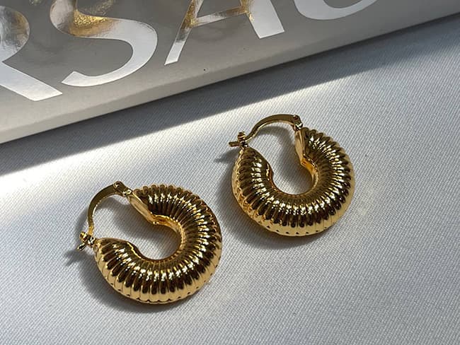 گوشواره زارا طرح کروسان
