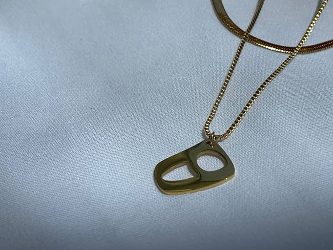 گردنبند دو لاین ( ه ) نیمانی