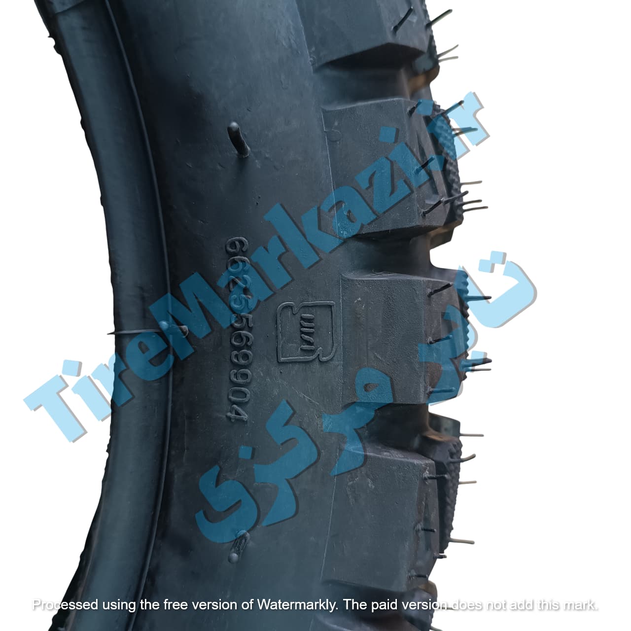 ست لاستیک ایران یاسا عقب و جلو سایز 460/17 و 300/21 طرح تریل — تصویر ۲