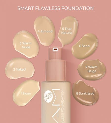 کرم پودر فلاولس نام SMART FLAWLESS FOUNDATION — تصویر ۳