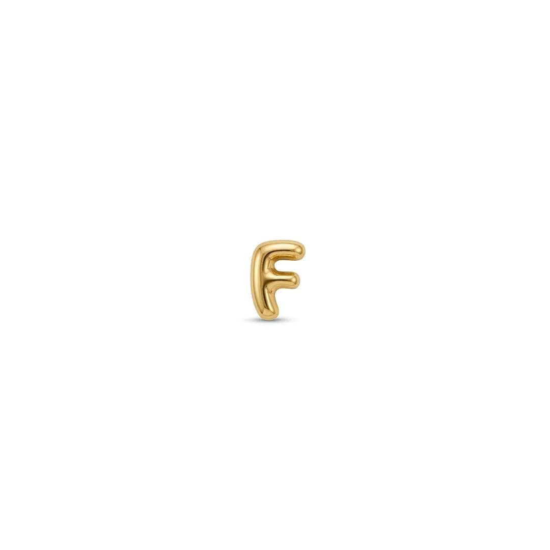 حروف طلا F بادکنکی 52