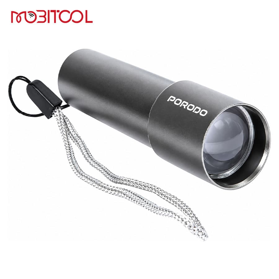 مینی چراغ قوه شارژی پرودو Porodo Sol Lite Mini Portable Torch Light PD521SL — تصویر ۲