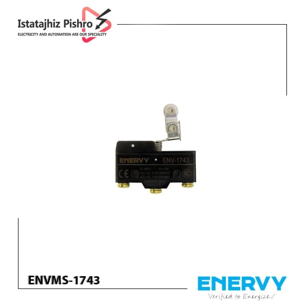 میکرو سوئیچ اهرمی غلتکی یکطرفه ENVMS-1743